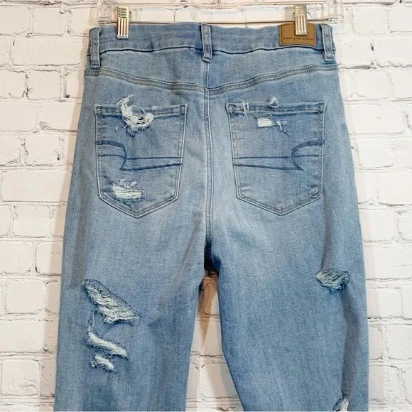 American Eagle Jeans Destroyed curvy hi rise jegging - Picture 5 of 7